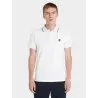 Timberland Homme – POLO À COL IMPRIMÉ MILLERS RIVER POUR HOMMES TIMBERLAND – Blanc - TIMBERLAND