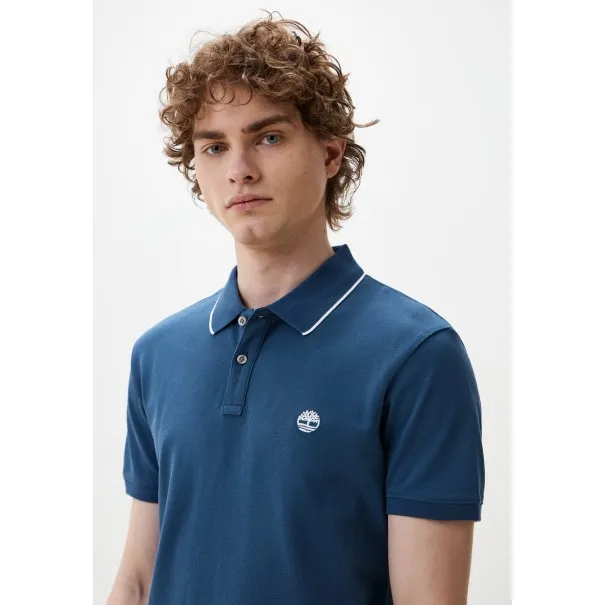 Timberland Homme – Polo homme Timberland – Bleu - TIMBERLAND