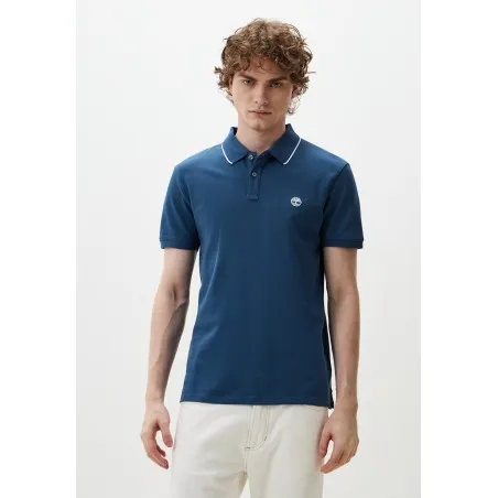 Timberland Homme – Polo homme Timberland – Bleu - TIMBERLAND