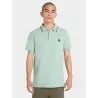 Timberland Homme – TIMBERLAND MILLERS RIVER COL IMPRIMÉ MANCHES COURTES – Vert - TIMBERLAND