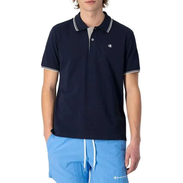 Champion -Polo Manches Courtes – Bleu Marine Foncé - CHAMPION
