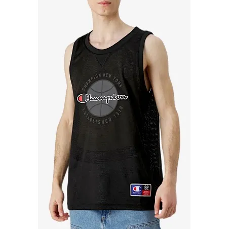 Champion -Débardeur de basket-ball en maille Champion – Noir - CHAMPION