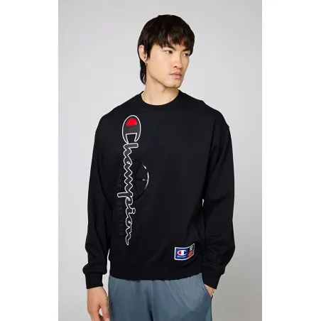 Champion -Sweat- shirt ras du cou Modern Basket – Noir - CHAMPION