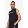 Champion -T-shirt ras du cou sans manches Champion – Noir - CHAMPION