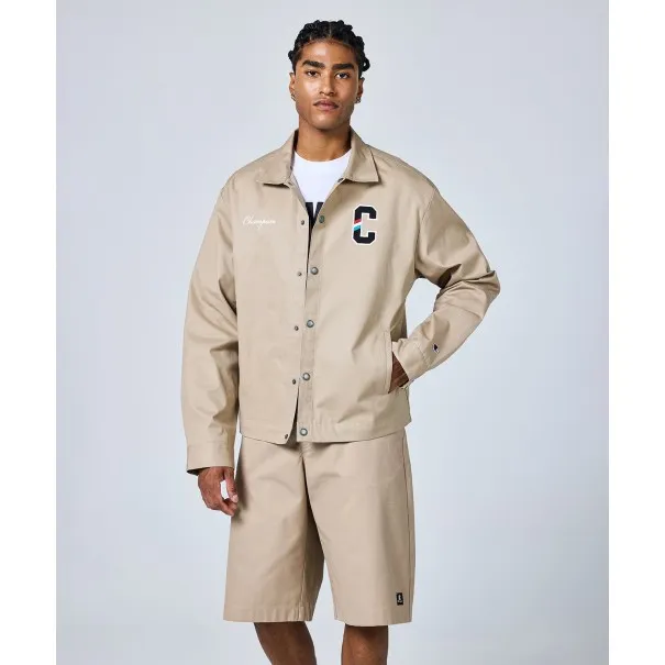 Champion -Veste à boutons-pression Champion Bookstore – Beige - CHAMPION