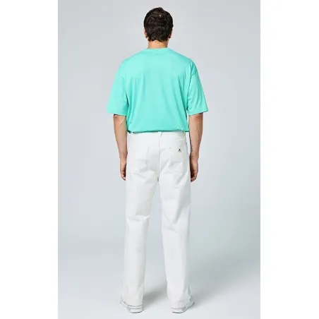 Champion -Pantalon à ourlet droit de librairie – Blanc - CHAMPION