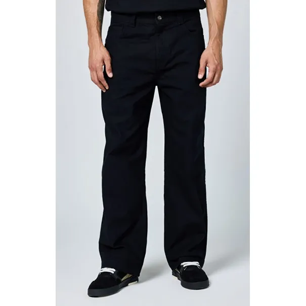 Champion -Pantalon à ourlet droit de librairie – Noir - CHAMPION