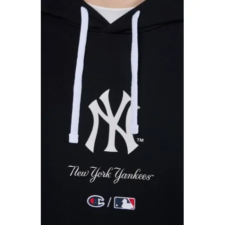 Champion -MLB Hooded Sweatshirt – Noir - CHAMPION