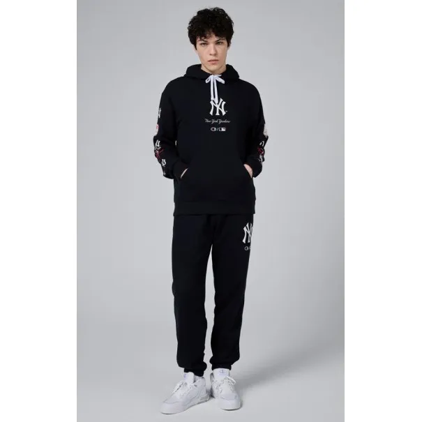 Champion -MLB Hooded Sweatshirt – Noir - CHAMPION