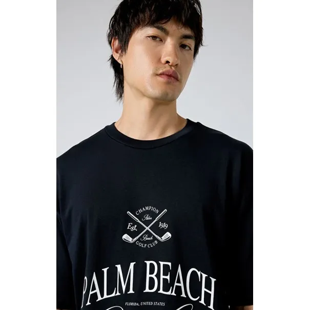 Champion -T-shirt ras du cou Librairie – Noir - CHAMPION