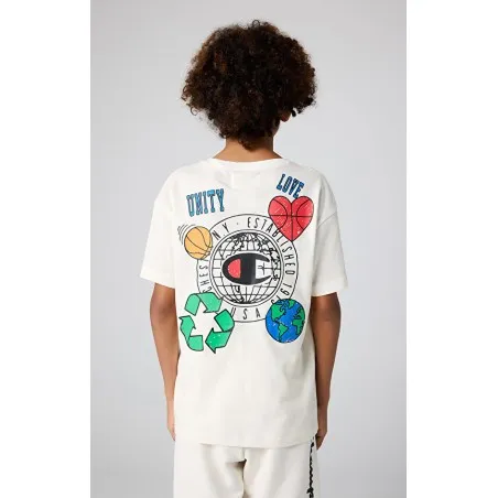 T-shirt Enfant CHAMPION  306708WW034 - CHAMPION