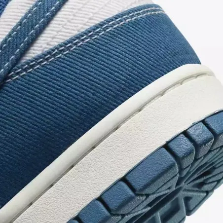 Nike Homme – Nike Dunk Low Retro SE – Blanc sommet/Bleu industriel - NIKE