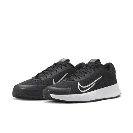 Nike Homme – NikeCourt Vapor Lite 2 – Noir/Blanc - NIKE