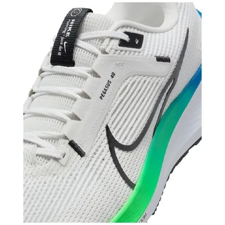 Nike Homme – Nike Pegasus 40 -Teinte platine/Blanc/Vert Strike/Noir - NIKE