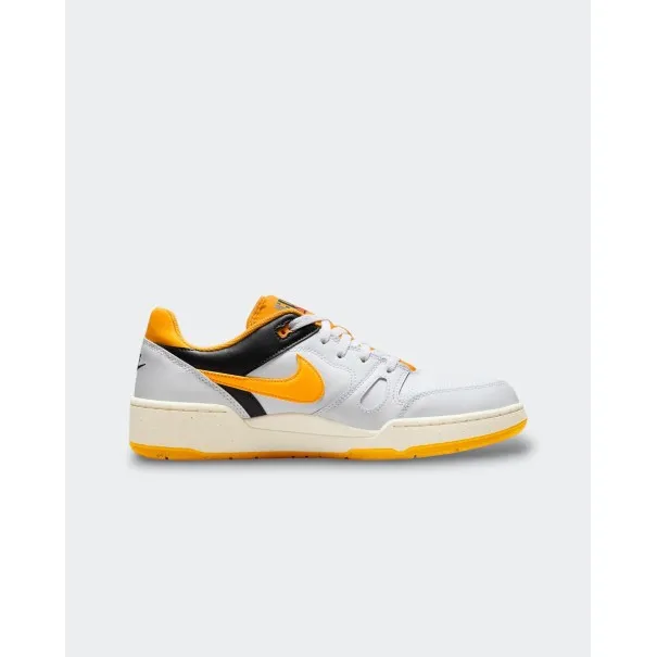 Nike Homme – Nike Full Force Low – Blanc/Noir/Voile/Or université - NIKE