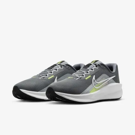 Nike Homme – Nike Downshifter 13 – Anthracite/Noir/Volt/Blanc - NIKE