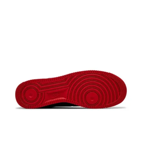 Nike Homme – Nike Chaussures Air Force 1 ’07 – Rouge Noir - NIKE