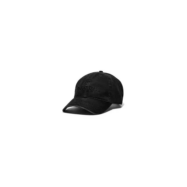 Timberland Homme – Casquette Timberland Cotton Canvas Self Backstrap – noir - TIMBERLAND