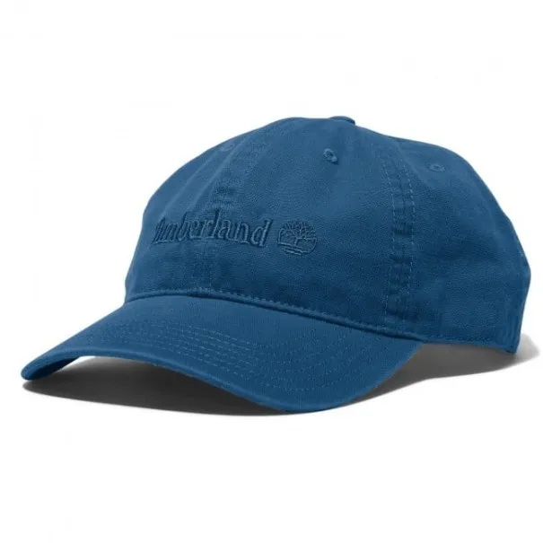 Timberland – CASQUETTE DE BASEBALL EN TOILE DE COTON TIMBERLAND COOPER HILL – Bleu - TIMBERLAND