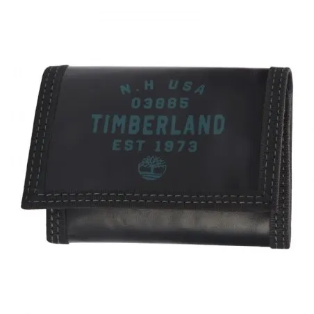 Timberland Homme – PORTEFEUILLE EN CUIR LISSE POUR HOMMES TIMBERLAND – Noir - TIMBERLAND
