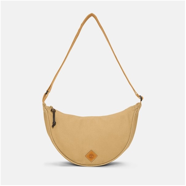 Timberland – Sacs à bandoulière en toile et cuir – Bottes en blé clair - TIMBERLAND