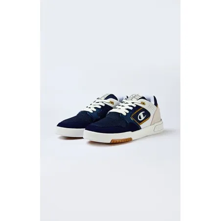 Champion -Chaussure de skate basse en mesh Basketball Plus Z80 – Bleu Marine - CHAMPION