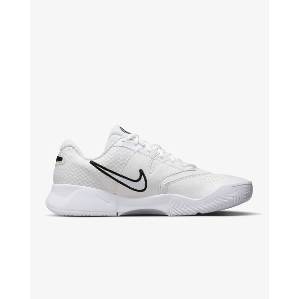 Nike Homme – NikeCourt Lite 4 – Blanc/Noir - NIKE