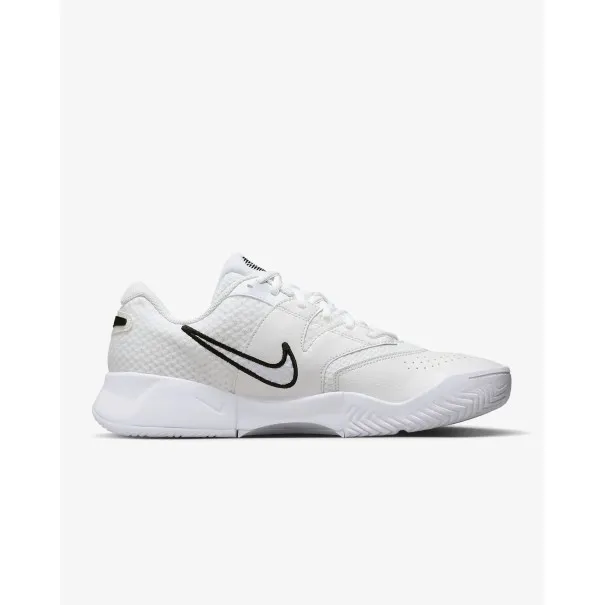 Nike Homme – NikeCourt Lite 4 – Blanc/Noir - NIKE