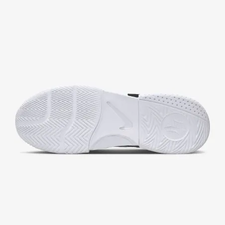 Nike Homme – NikeCourt Lite 4 – Blanc/Noir - NIKE