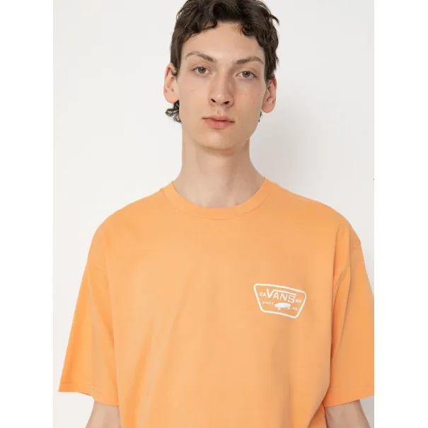 Vans – T-shirt Vans Full Patch Back – orange (cuivre tan/blanc) - VANS