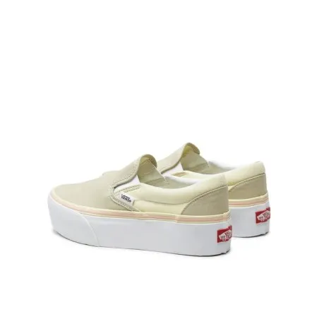 Vans – Chaussures de sport classiques à enfiler Stackform – Beige - VANS