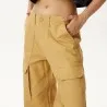 Vans Femme – Pantalon cargo à jambe large Vans Arroyo – Beige - VANS