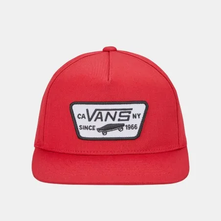 Vans Enfant – Casquette Vans Full Patch Snapback – Rouge - VANS