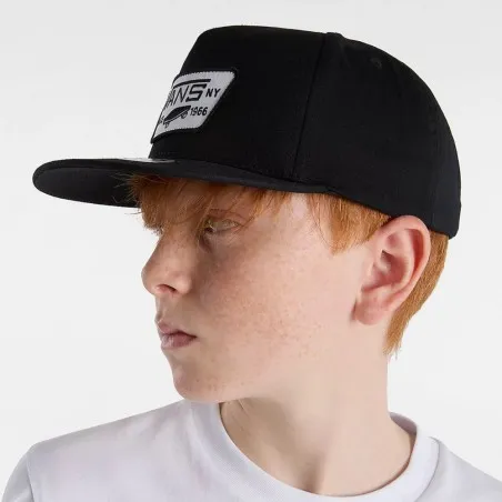 Vans Enfant – Casquette Vans Full Patch Snapback – Noir - VANS