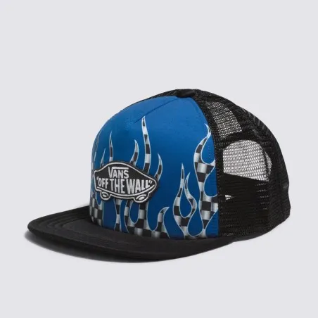 Vans Enfant – Casquette de camionneur imprimée – BLEU/NOIR - VANS