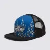 Vans Enfant – Casquette de camionneur imprimée – BLEU/NOIR - VANS