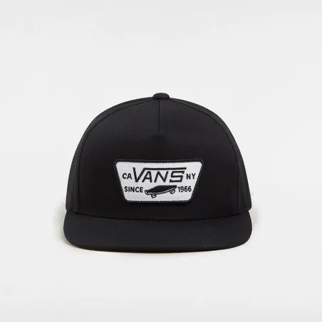 Vans Enfant – Casquette Vans Full Patch Snapback – Noir - VANS