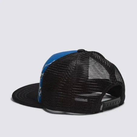 Vans Enfant – Casquette de camionneur imprimée – BLEU/NOIR - VANS