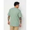 Vans – Vans Left Chest Logo II T-shirt – green (iceberg green) - VANS