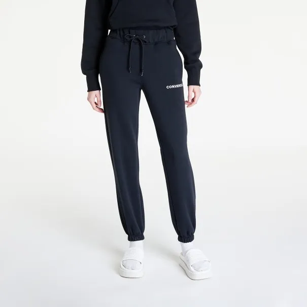 Converse Femme – Converse Wordmark Fleece Jogger – Noir - CONVERSE