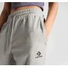 Converse – Pantalon de survêtement Converse Go-To brodé en molleton français avec étoiles et chevrons – Gris - CONVERSE