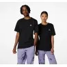 Converse – T-shirt coupe standard Converse Go-To brodé avec motif étoile et chevron – Noir - CONVERSE
