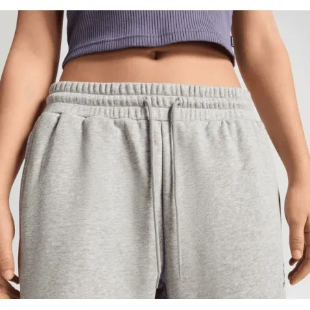 Converse – Pantalon de survêtement Converse Go-To brodé en molleton français avec étoiles et chevrons – Gris - CONVERSE