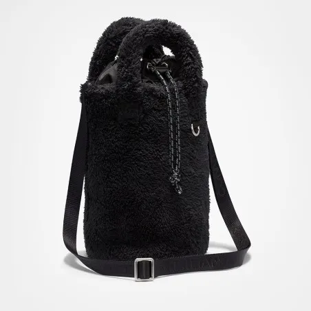 Converse Femme – Mini sac seau en sherpa – Noir - CONVERSE