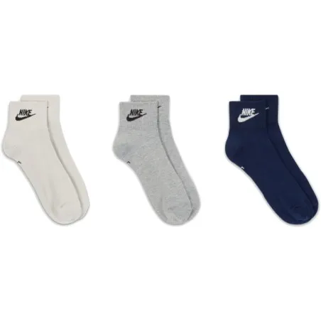 Nike – Nike Chaussettes – Sportswear Everyday Essential Ankle – 3 Paire – multi-color - NIKE