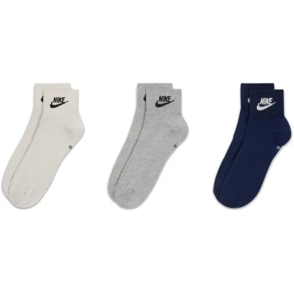 Nike – Nike Chaussettes – Sportswear Everyday Essential Ankle – 3 Paire – multi-color - NIKE