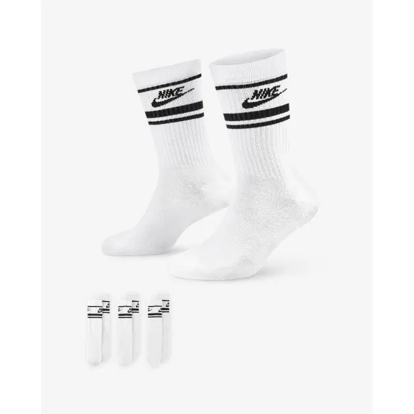 Nike – Nike Sportswear Dri-FIT Essential au quotidien – Blanc/Noir - NIKE