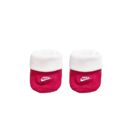 Nike Enfant -ENSEMBLE BONNET ET CHAUSSONS NIKE BABY FUTURA 2 PIÈCES – Rouge - NIKE