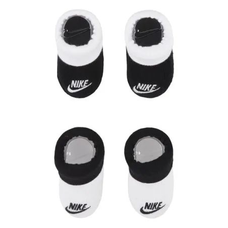 Nike Enfant -Chaussons bébé garçon Nike Futura (x2) – Noir - NIKE