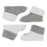Nike Enfant -Chaussons bébé garçon Nike Futura (x2) – Gris - NIKE